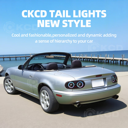 Archaic LED Tail Lights Assembly For Mazda MX-5 Miata NA 1990-1997 RGB Startup Animation