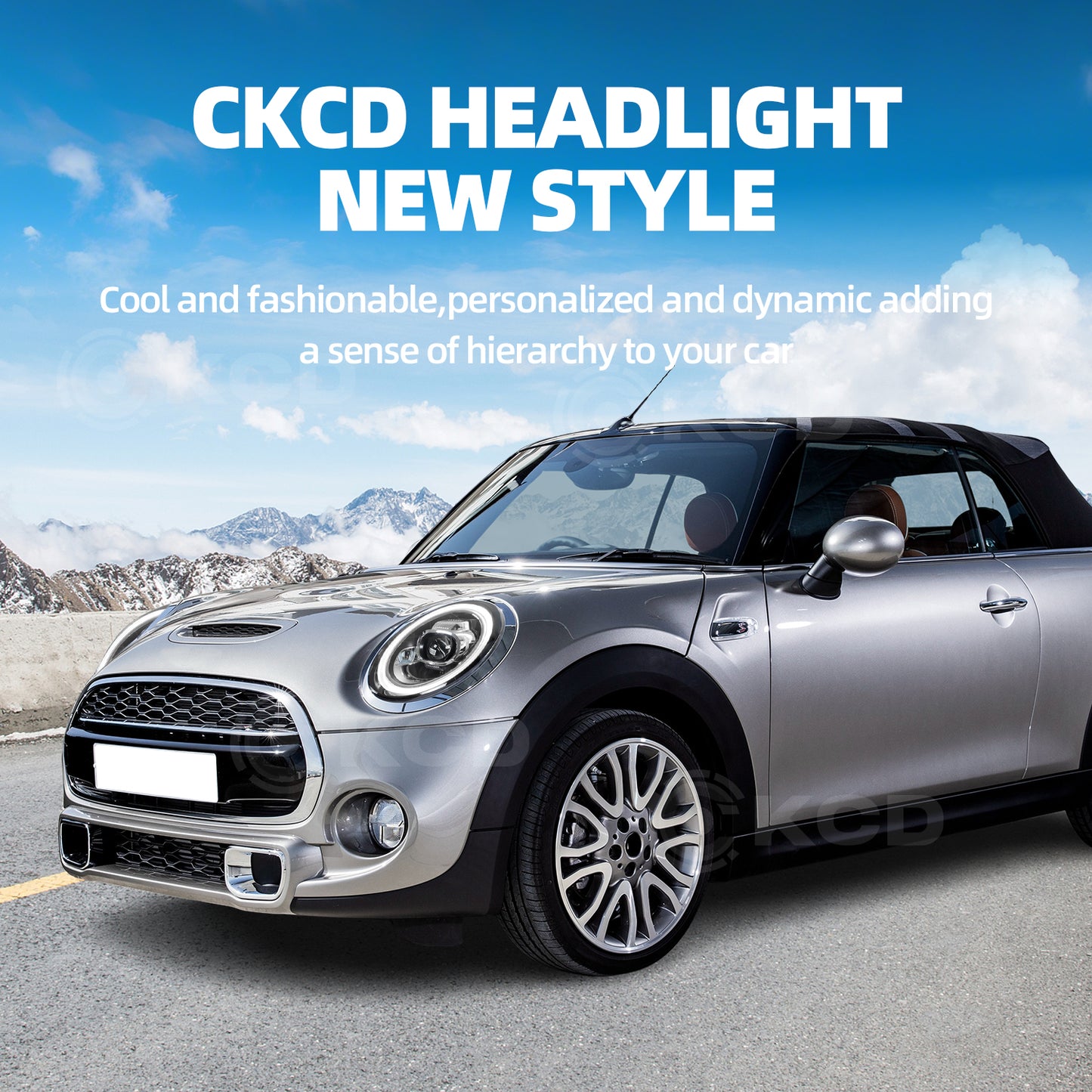 Archaic LED Headlight Assembly For Mini Cooper F56 F55 F57 2014-2024 Clubman F54