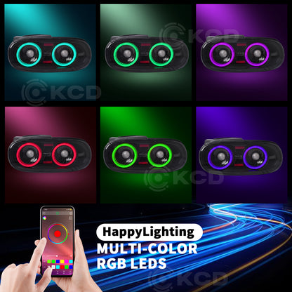 Archaic LED Tail Lights Assembly For Mazda MX-5 Miata NA 1990-1997 RGB Startup Animation