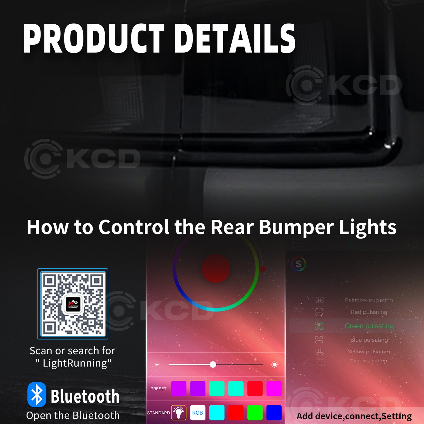 Archaic LED Taillight Assembly For Lexus Is250 2006-2012 RGB Startup Animation