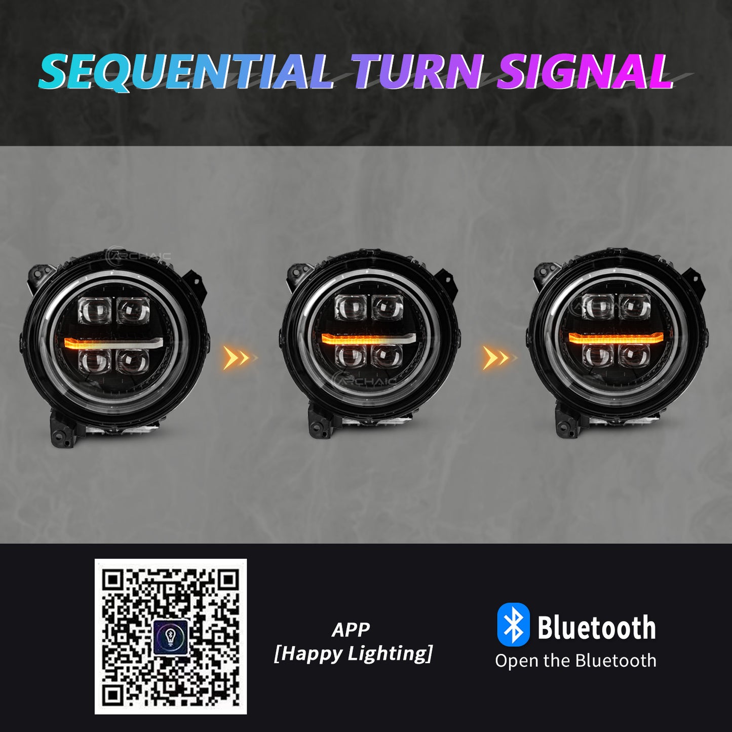Projector LED Headlights for 2018–2026 Jeep Wrangler JL JLU & 2020–2026 Gladiator JT