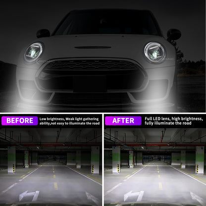 Archaic LED Headlight Assembly For Mini Cooper F56 F55 F57 2014-2024 Clubman F54