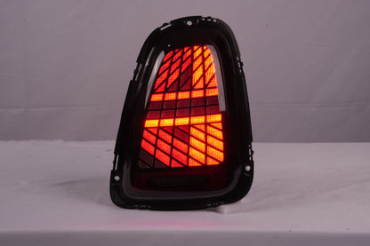 Archaic LED Tail Lights Assembly For Mini Cooper R56 R57 R58 R59 3 Models Startup Animation