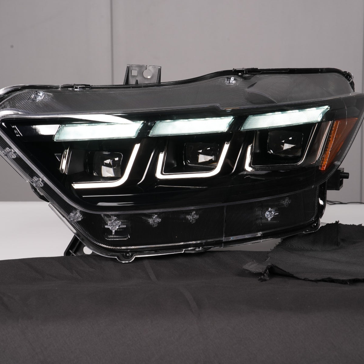 Archaic 6-Lens  LED Headlights for Ford Mustang S550 2015–2017