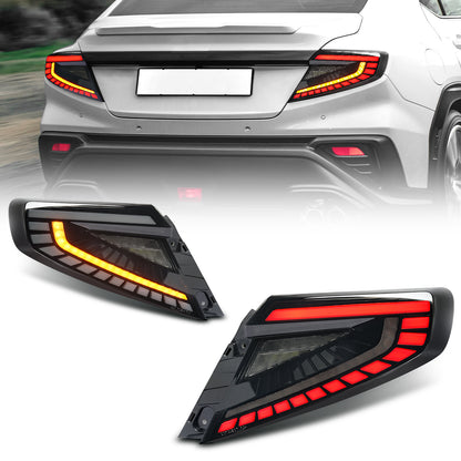 LED Tail Lights for Subaru WRX VB 2022–2026 | Dynamic Startup Animation & Sequential Turn Signals