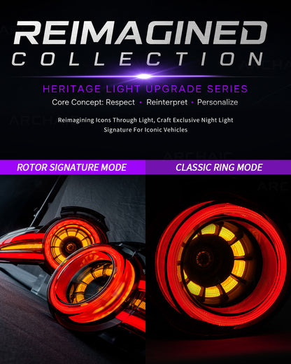 🔥Archaic Reimagining Collection – Rotor Signature E-Mark LED Tail Lights for Mazda MX-5 Miata ND (ND1 / ND2 / ND3)