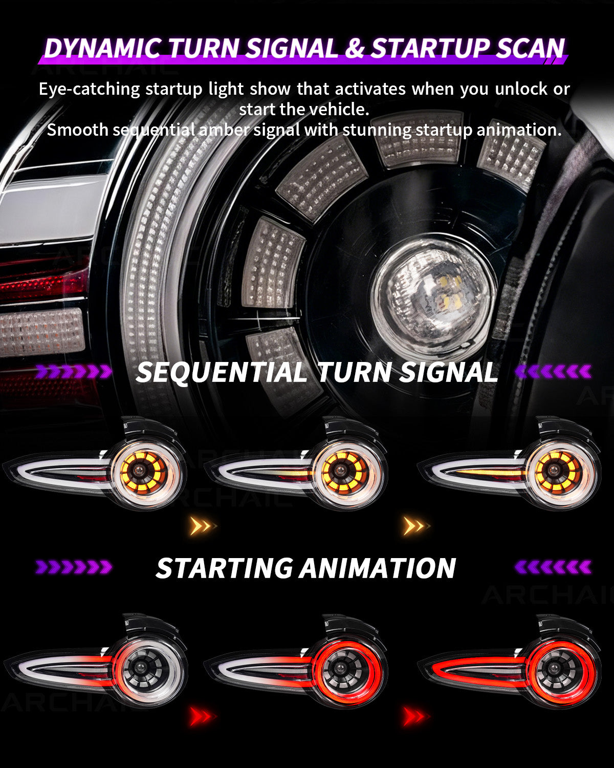 🔥Archaic Reimagining Collection – Rotor Signature E-Mark LED Tail Lights for Mazda MX-5 Miata ND (ND1 / ND2 / ND3)