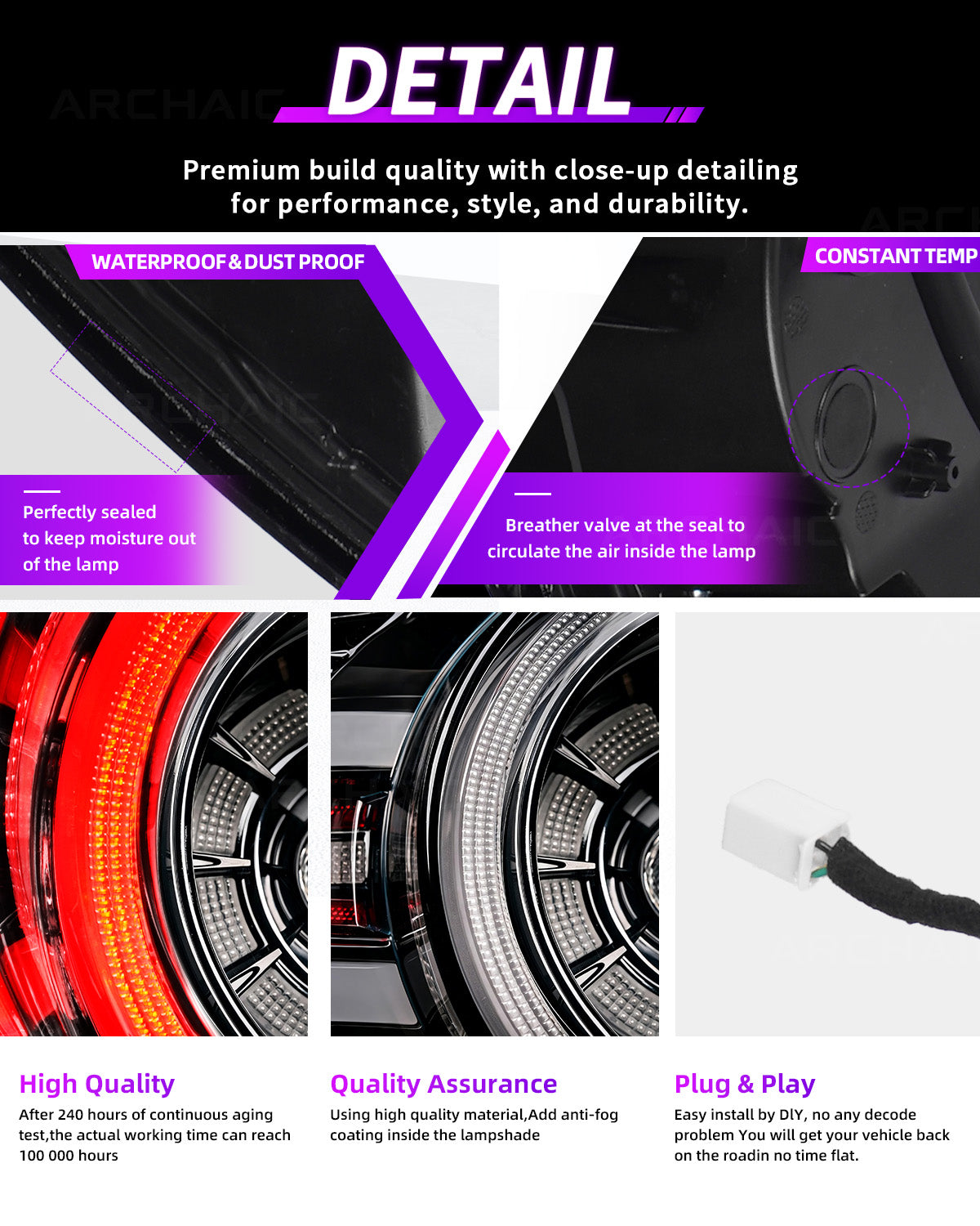 🔥Archaic Reimagining Collection – Rotor Signature E-Mark LED Tail Lights for Mazda MX-5 Miata ND (ND1 / ND2 / ND3)