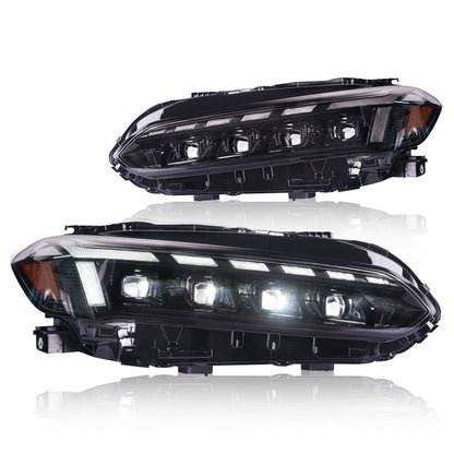 Archaic LED Headlight Assembly For 11th Gen Honda Civic 2022-2025 Startup Animation DRL