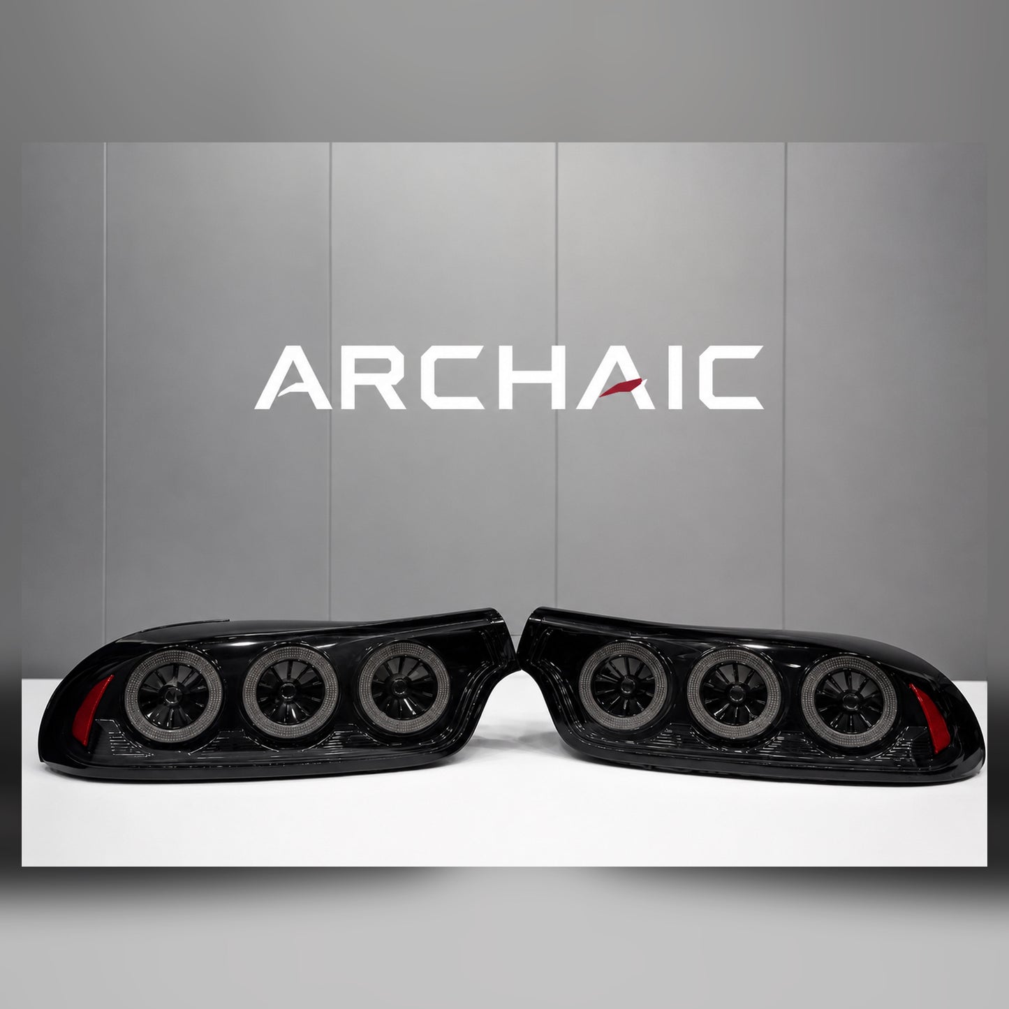 Mazda RX-7 FD3S LED Tail Lights with Dual & Triple Halo Modes