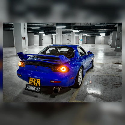 Mazda RX-7 FD3S LED Tail Lights with Dual & Triple Halo Modes