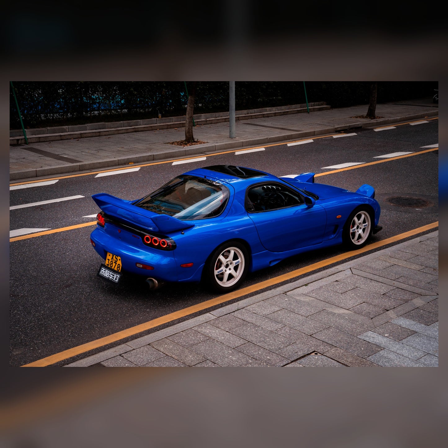 Mazda RX-7 FD3S LED Tail Lights with Dual & Triple Halo Modes