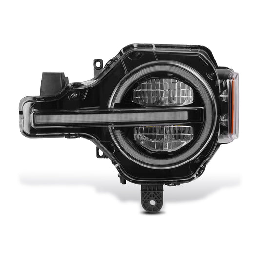 Reflector Headlights For 2021-2025 Ford Bronco,with Amber/White DRL and Startup Animation