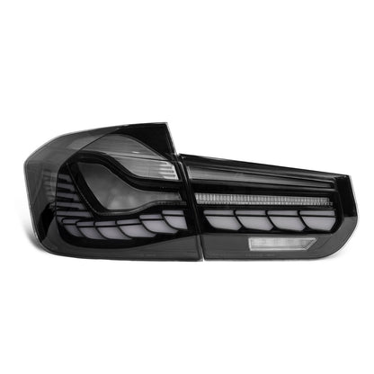 Archaic LED GTS Tail lights for BMW 3 Series F30 F80 M3 2013-2018,with Sequential Turn Signal and Startup Animation