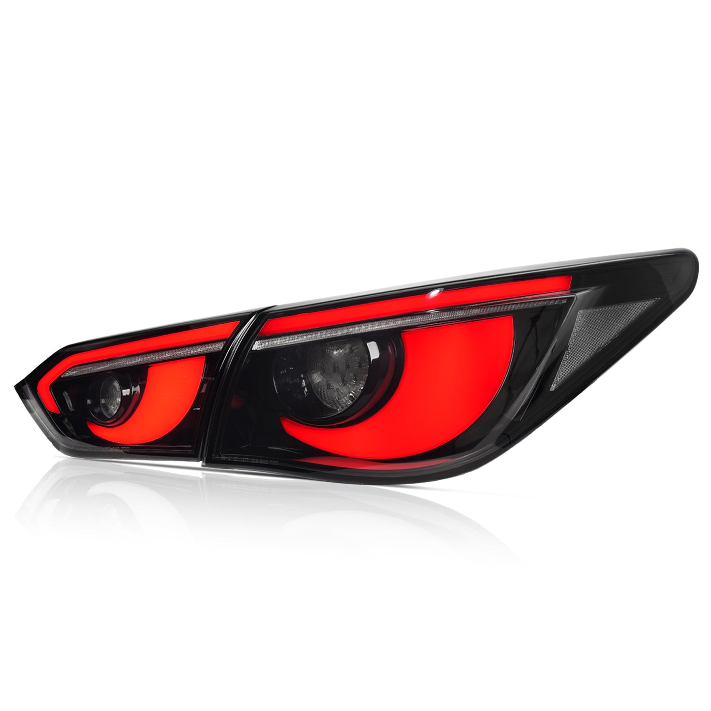 LED Tail Lights for Infiniti Q50 Sedan Skyline V37 2014-2017 | Sequential Turn Signals, Animated Startup, DRL Rear Lamp Assembly by Archaic