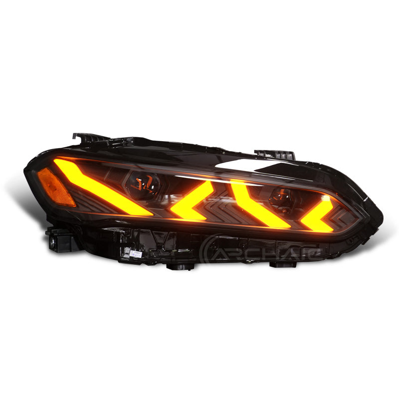 Archaic LED Headlight Assembly For 11th Gen Honda Civic 2022-2025 Startup Animation DRL