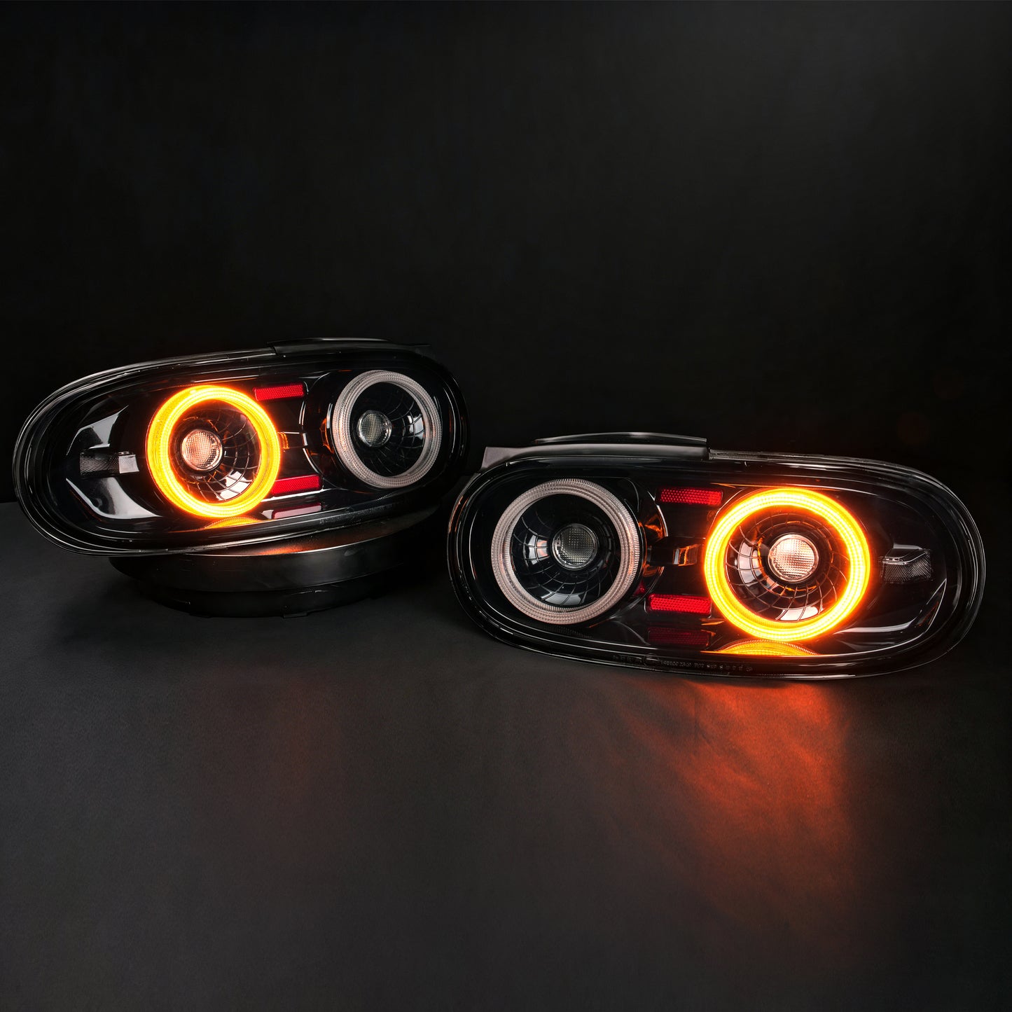 Archaic LED Tail Lights Assembly For Mazda MX-5 Miata NA 1990-1997 RGB Startup Animation