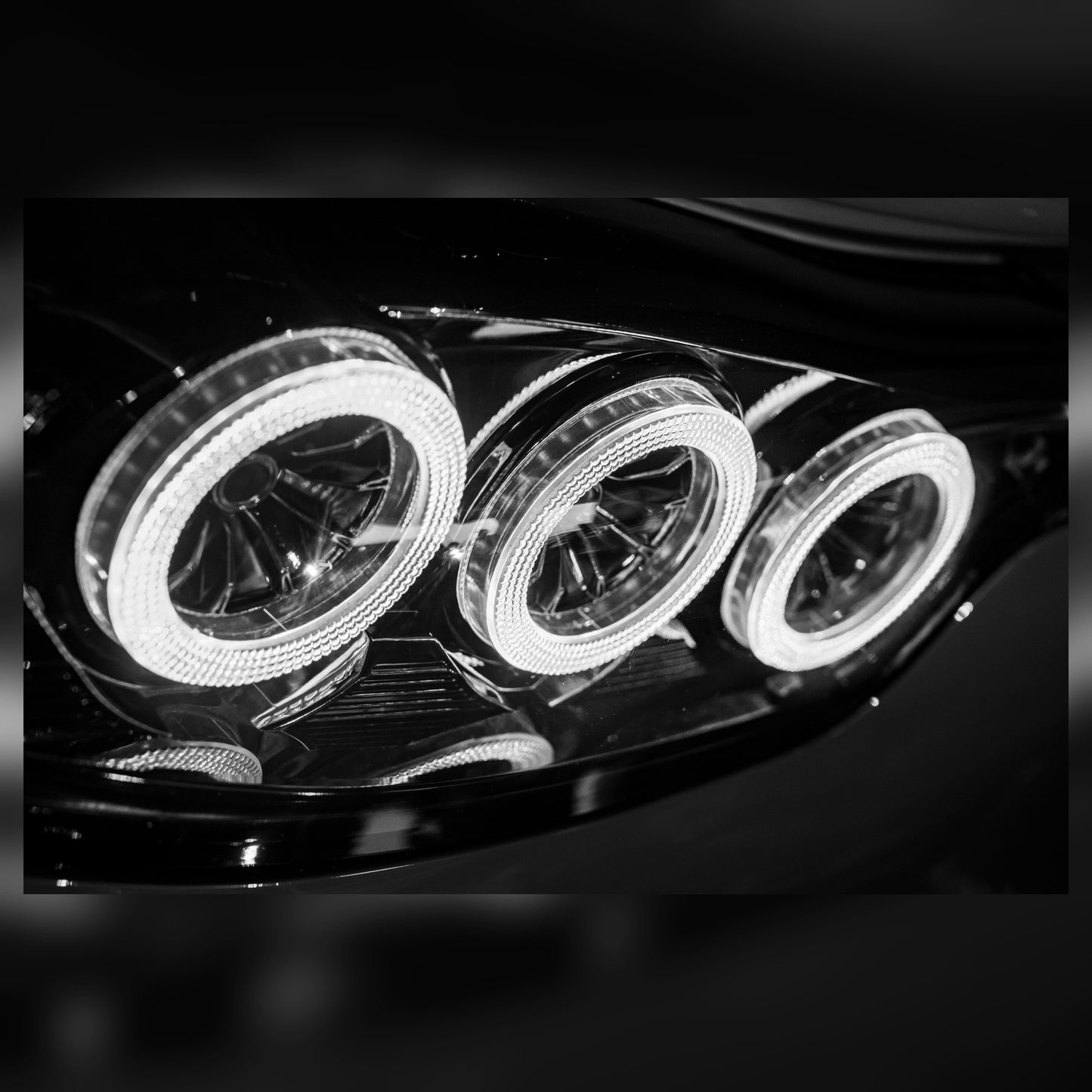 Mazda RX-7 FD3S LED Tail Lights with Dual & Triple Halo Modes