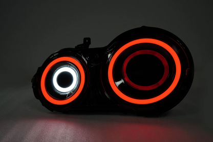 Sequential LED Tail Lights for 2009-2025 Nissan GT-R R35 | Smoked White
