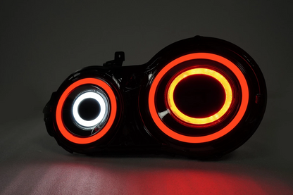Sequential LED Tail Lights for 2009-2025 Nissan GT-R R35 | Smoked White