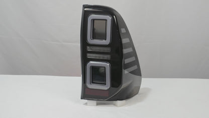 Archaic LED Taillight Assembly For Toyota Hilux 2015-2022 Startup Animation