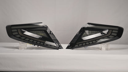RGB LED Tail Lights Assembly for 2022-2025 Subaru WRX VB, APP Controlled Dynamic Rear Lamps, Plug & Play (Pair)
