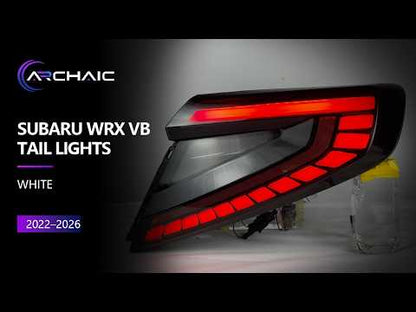 LED Tail Lights for Subaru WRX VB 2022–2026 | Dynamic Startup Animation & Sequential Turn Signals