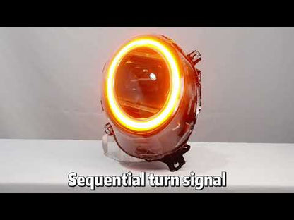 Archaic LED Headlight Assembly For Mini Cooper F56 F55 F57 2014-2024 Clubman F54