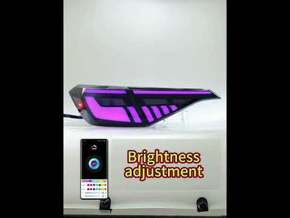 Archaic RGB LED Tail Lights For 11th Gen Honda Civic Sedan 2022-2025
