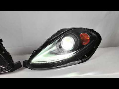 Bi-Xenon Headlights for Ferrari F430 2005-2010 | Real Carbon Fiber OEM+ Upgrade,with E-mark