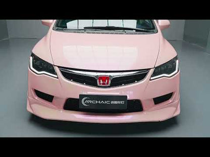 Archaic LED Headlights Assembly For 2006-2011 Honda Civic FD1 FD2 FD3 Sedan Type R | JDM Spec ONLY (NOT For USDM FA1/FA5 Models)