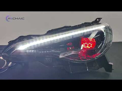 RGB Headlight For 2012-2016 Scion FR-S 2012-2021 Toyota 86 2013-2021 Subaru BRZ