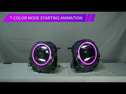 Archaic LED Headlight Assembly For Mini Cooper F56 F55 F57 2014-2024 Clubman F54