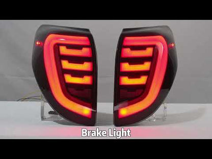 LED Tail Lights for Toyota RAV4 2006–2012 (3rd Gen) | Dynamic Startup Animation & Sequential Turn Signals