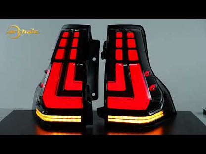 LED Tail Lights Assembly for Lexus GX460 & Toyota Land Cruiser Prado 2010–2023 | Rear Lamp Upgrade